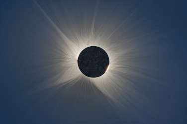 Photo of the solar eclipse of 08/12/2026 by Andreas Möller