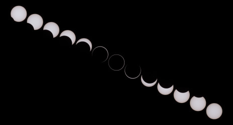 Photo of the solar eclipse of 09/01/2016 by Andreas Möller