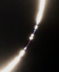 Photo of the solar eclipse of 10/14/2023 by Judy Anderson
