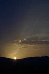 Photo of the solar eclipse of 08/12/2026 by Kevin Lowe