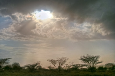 Photo of the solar eclipse of 11/03/2013 by Oscar Martín Mesonero