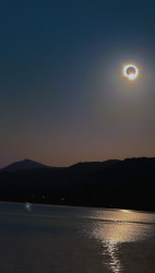Photo of the solar eclipse of 08/12/2026 by Leo Metcalfe
