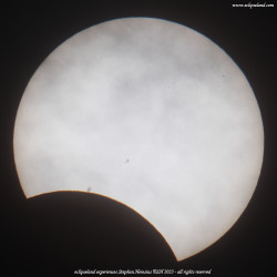 Photo of the solar eclipse of 10/14/2023 by Stephan Heinsius