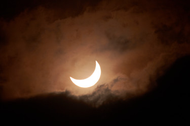 Photo of the solar eclipse of 11/13/2012 by Marcus Hebel