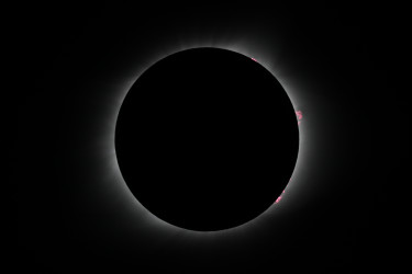 Photo of the solar eclipse of 08/21/2017 by Steve Dierwechter