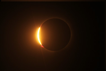 Photo of the solar eclipse of 08/12/2026 by Simone Bolzoni