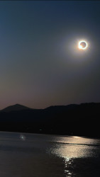 Photo of the solar eclipse of 08/12/2026 by Leo Metcalfe