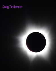Photo of the solar eclipse of 04/20/2023 by Judy Anderson