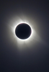 Photo of the solar eclipse of 07/11/2010 by Pierre Arpin