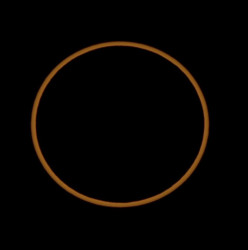 Photo of the solar eclipse of 10/14/2023 by Nesher Asner