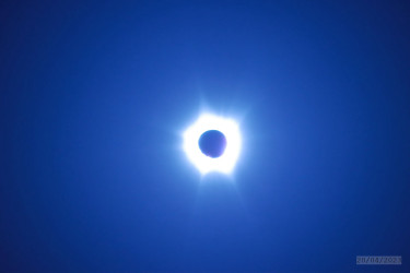 Photo of the solar eclipse of 04/20/2023 by Katharina Nottbohm