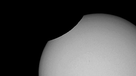 Photo of the solar eclipse of 06/10/2021 by Simone Bolzoni