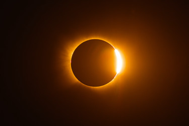 Photo of the solar eclipse of 08/12/2026 by Petr Hykš