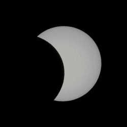 Photo of the solar eclipse of 08/12/2026 by Stuart Davis