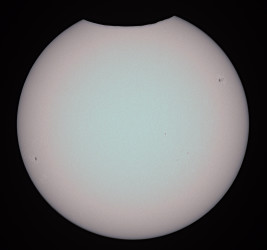 Photo of the solar eclipse of 10/25/2022 by Highgearer 2474