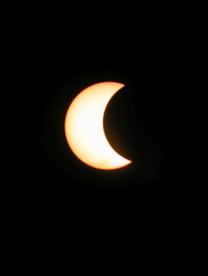 Photo of the solar eclipse of 05/10/1994 by Tim Martin