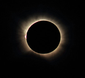 Photo of the solar eclipse of 08/12/2026 by Ben Dorman