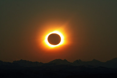 Photo of the solar eclipse of 07/11/2010 by Simone Bolzoni