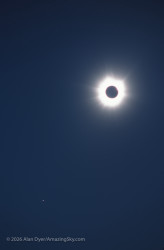Photo of the solar eclipse of 06/21/2001 by Alan Dyer
