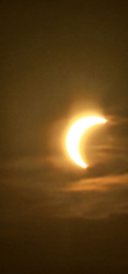 Photo of the solar eclipse of 08/12/2026 by Ian Mercer