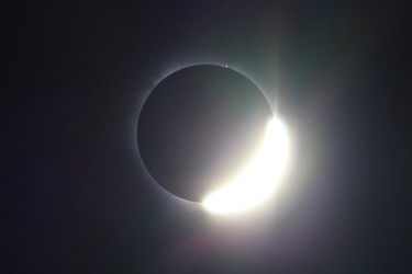 Photo of the solar eclipse of 03/09/2016 by Oscar Martín Mesonero