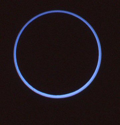 Photo of the solar eclipse of 05/30/1984 by Pierre Arpin