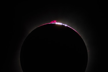 Photo of the solar eclipse of 08/12/2026 by Andreas Möller