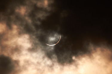 Photo of the solar eclipse of 11/13/2012 by Marcus Hebel
