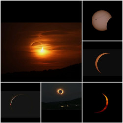Photo of the solar eclipse of 08/12/2026 by Stefan Simon