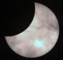 Photo of the solar eclipse of 10/25/2022 by Highgearer 2474