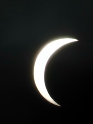 Photo of the solar eclipse of 08/12/2026 by Jane Lappin