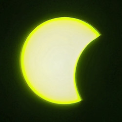 Photo of the solar eclipse of 08/12/2026 by Jane Lappin