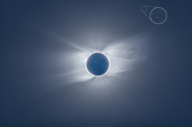 Photo of the solar eclipse of 12/14/2020 by Andreas Möller