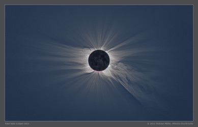 Photo of the solar eclipse of 12/04/2021 by Andreas Möller