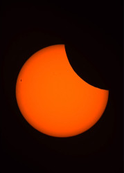 Photo of the solar eclipse of 03/29/2025 by Julien Renaud
