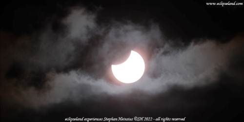 Photo of the solar eclipse of 10/25/2022 by Stephan Heinsius