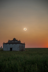 Photo of the solar eclipse of 08/12/2026 by Pedro Borges Silva