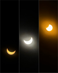 Photo of the solar eclipse of 03/29/2025 by Lori Saenz