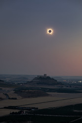 Photo of the solar eclipse of 08/12/2026 by Gwenael Blanck