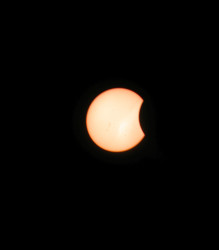 Photo of the solar eclipse of 05/10/1994 by Tim Martin