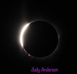 Photo of the solar eclipse of 04/20/2023 by Judy Anderson