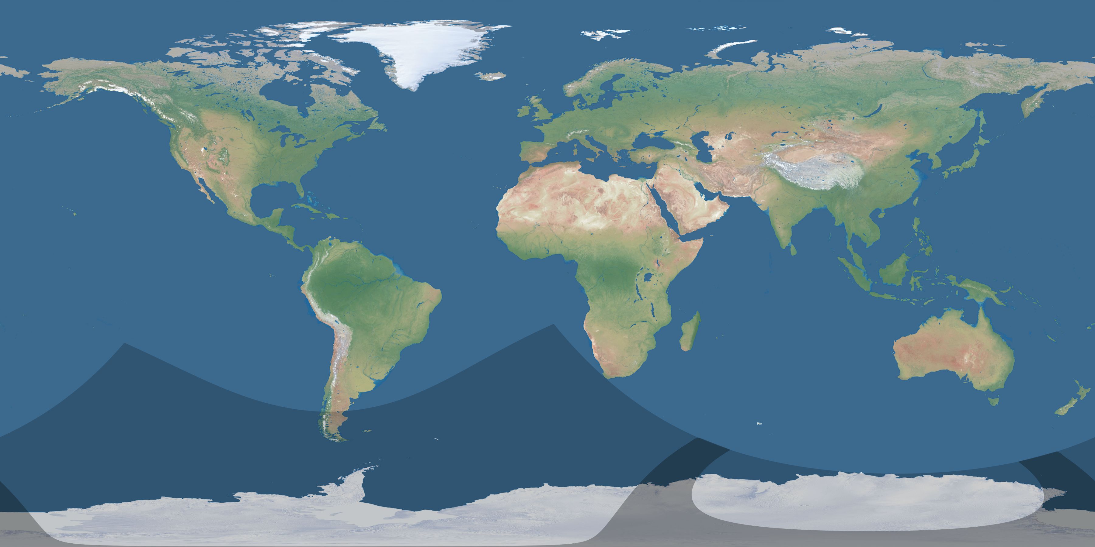 Map of the umbra and penumbra path of the solar eclipse of 12/08/1284