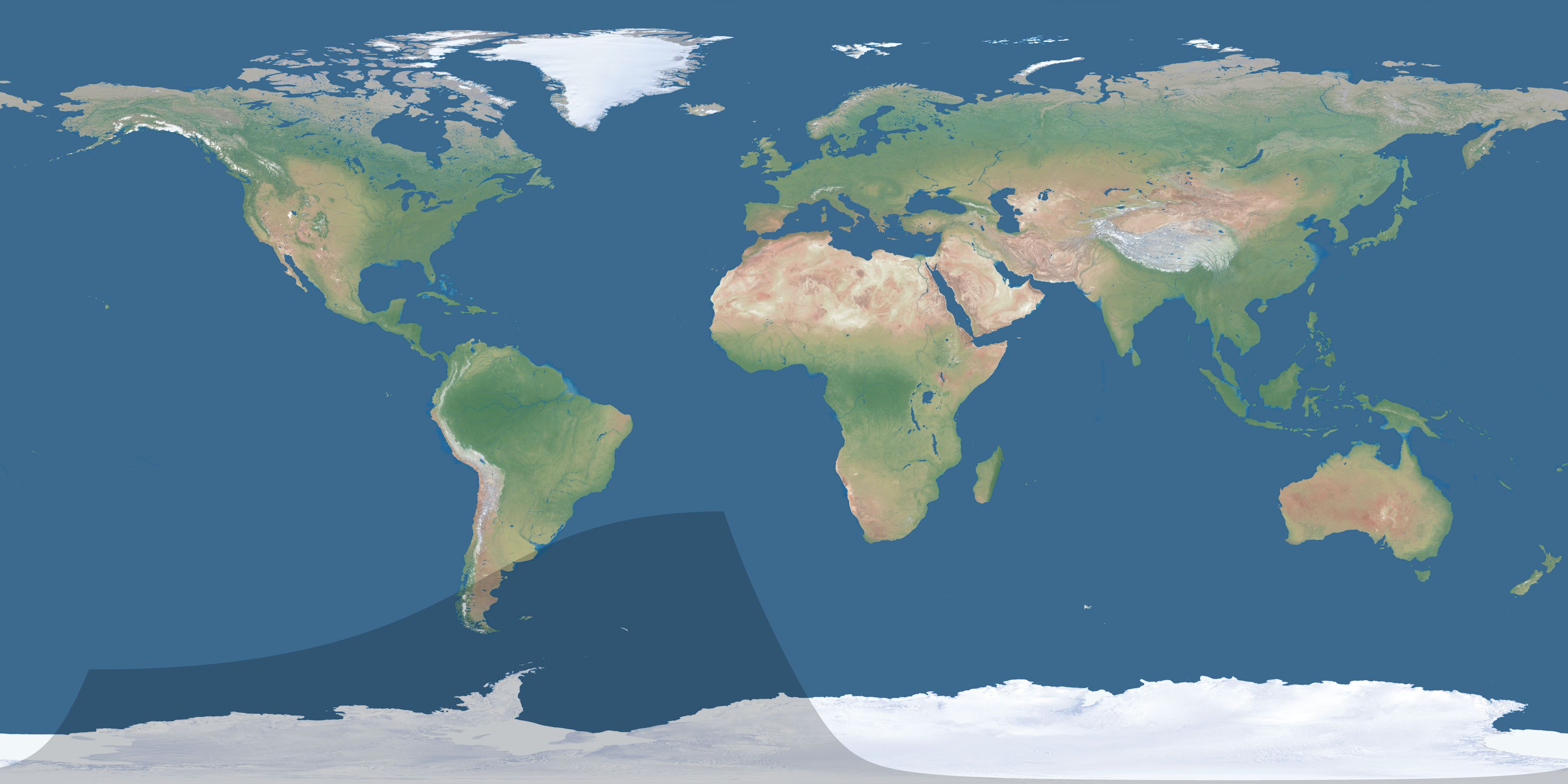 Map of the umbra and penumbra path of the solar eclipse of 03/12/1309
