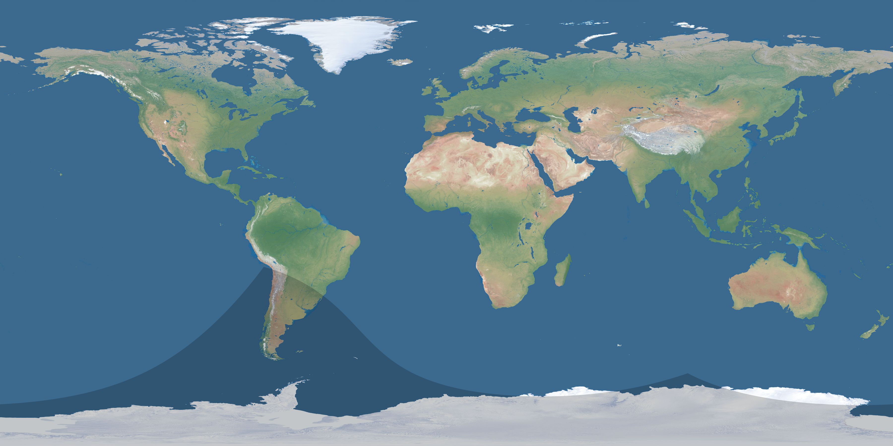 Map of the umbra and penumbra path of the solar eclipse of 10/28/1334