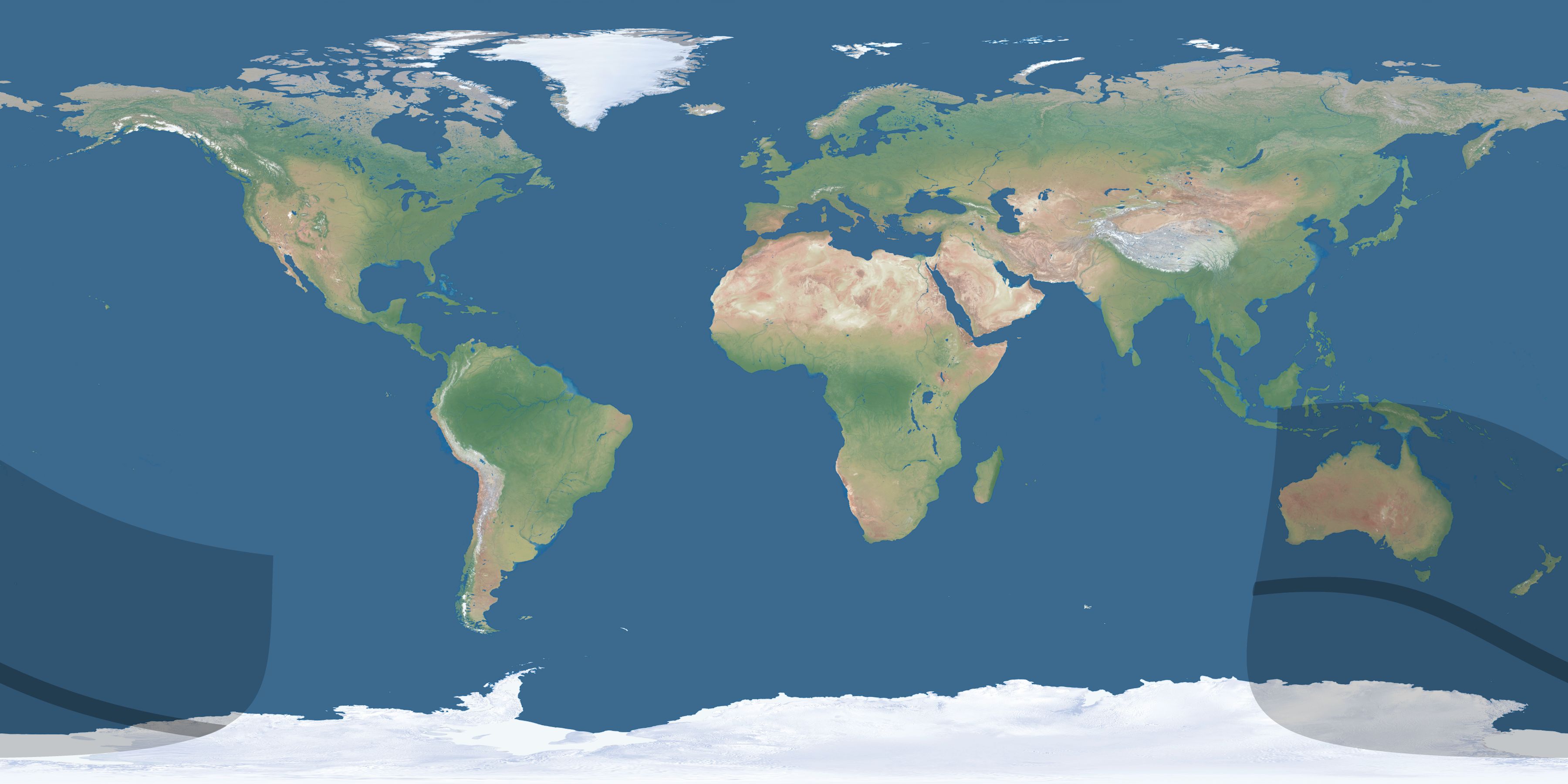 Map of the umbra and penumbra path of the solar eclipse of 08/28/1364