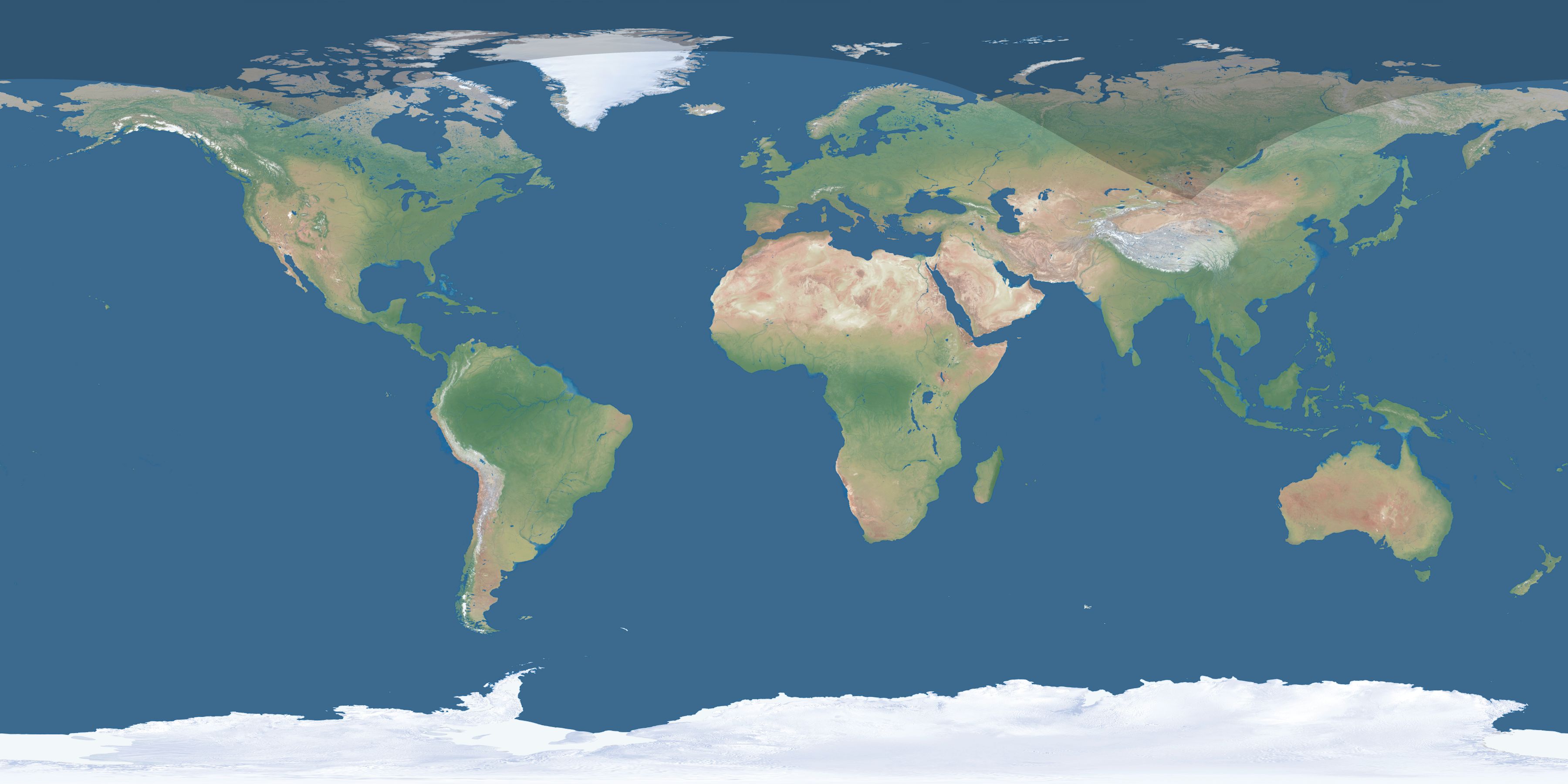 Map of the umbra and penumbra path of the solar eclipse of 07/27/1367