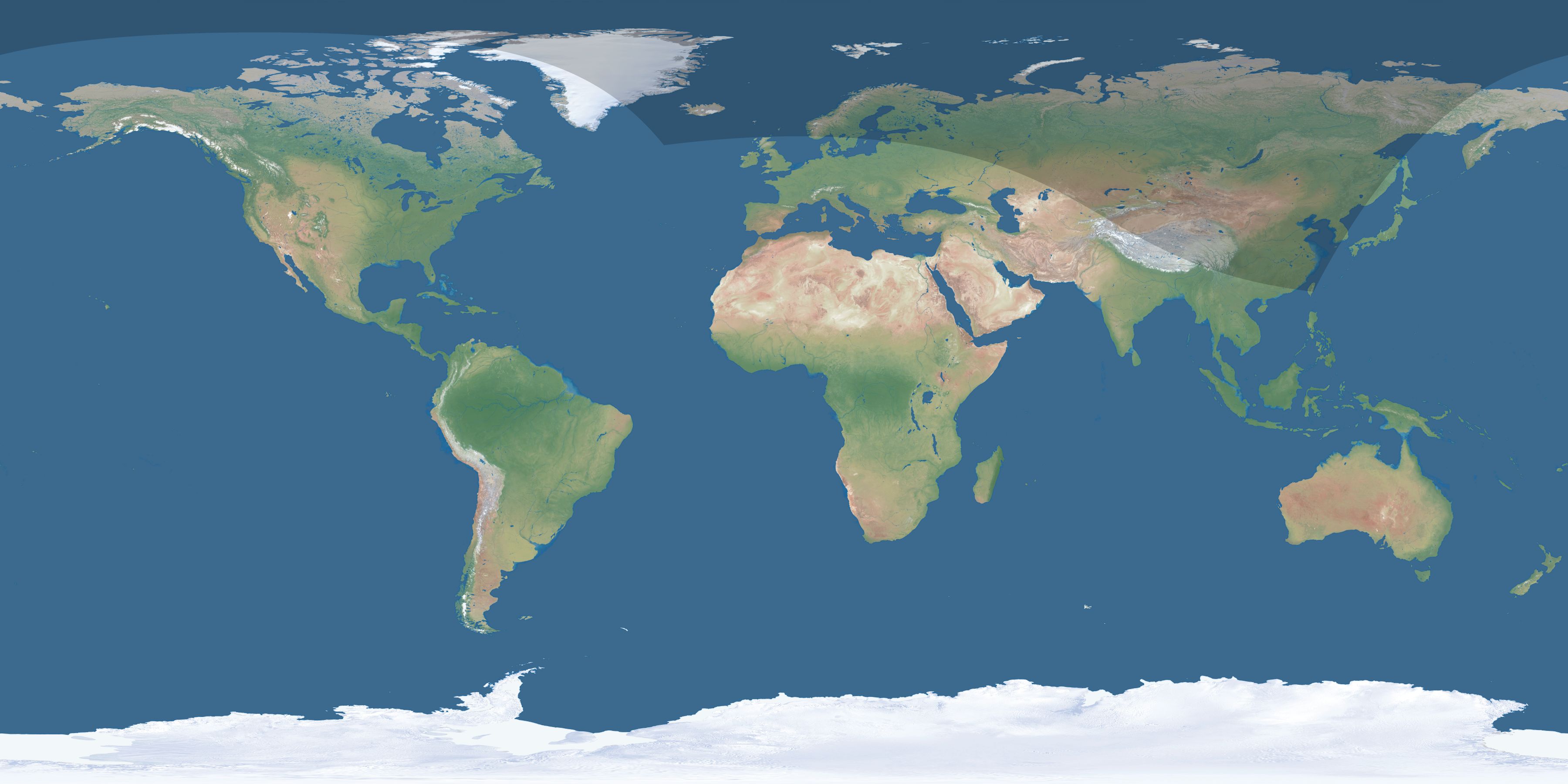 Map of the umbra and penumbra path of the solar eclipse of 08/28/1421