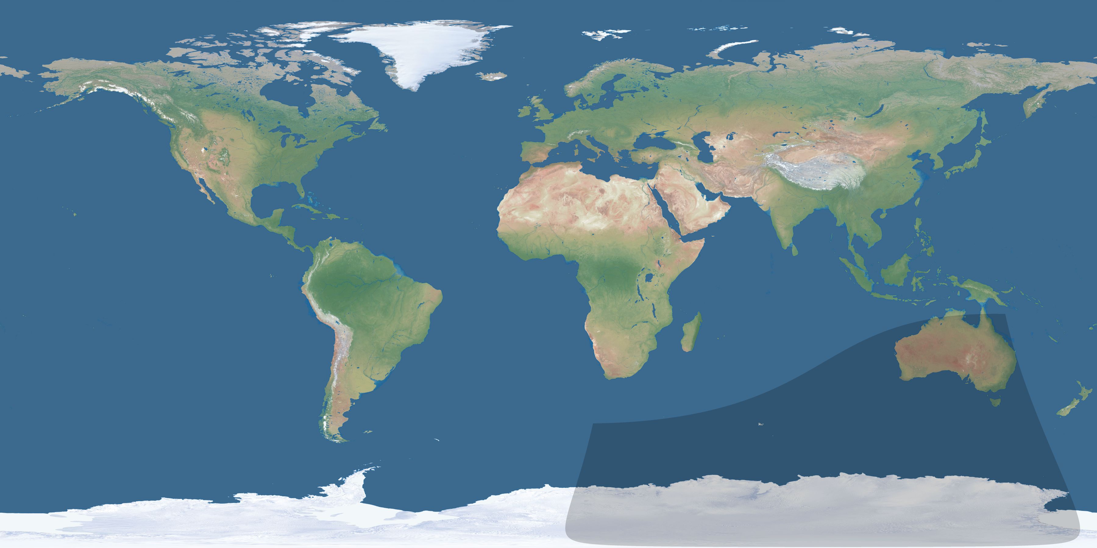 Map of the umbra and penumbra path of the solar eclipse of 03/15/1439