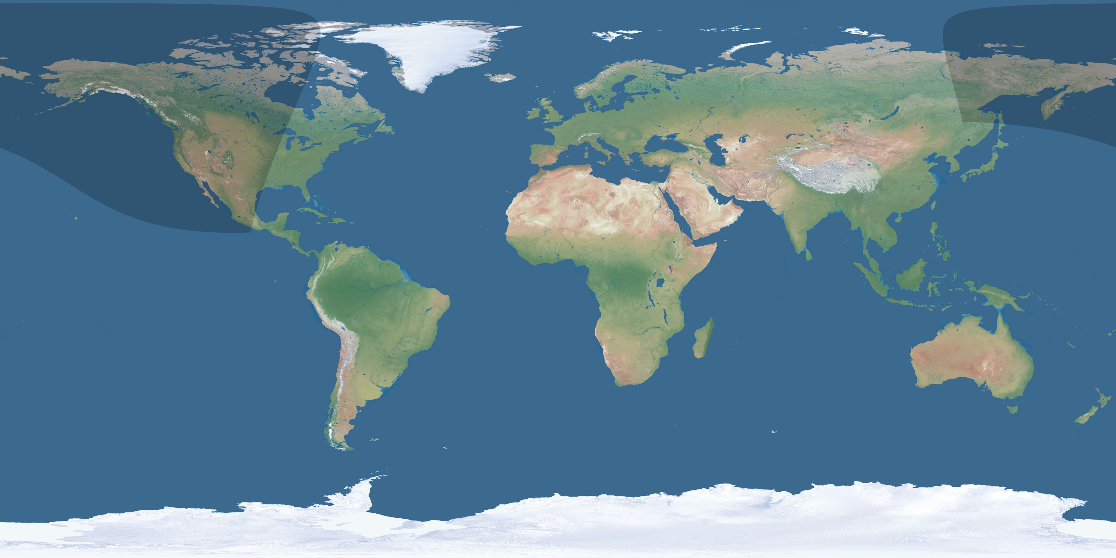 Map of the umbra and penumbra path of the solar eclipse of 09/18/1457