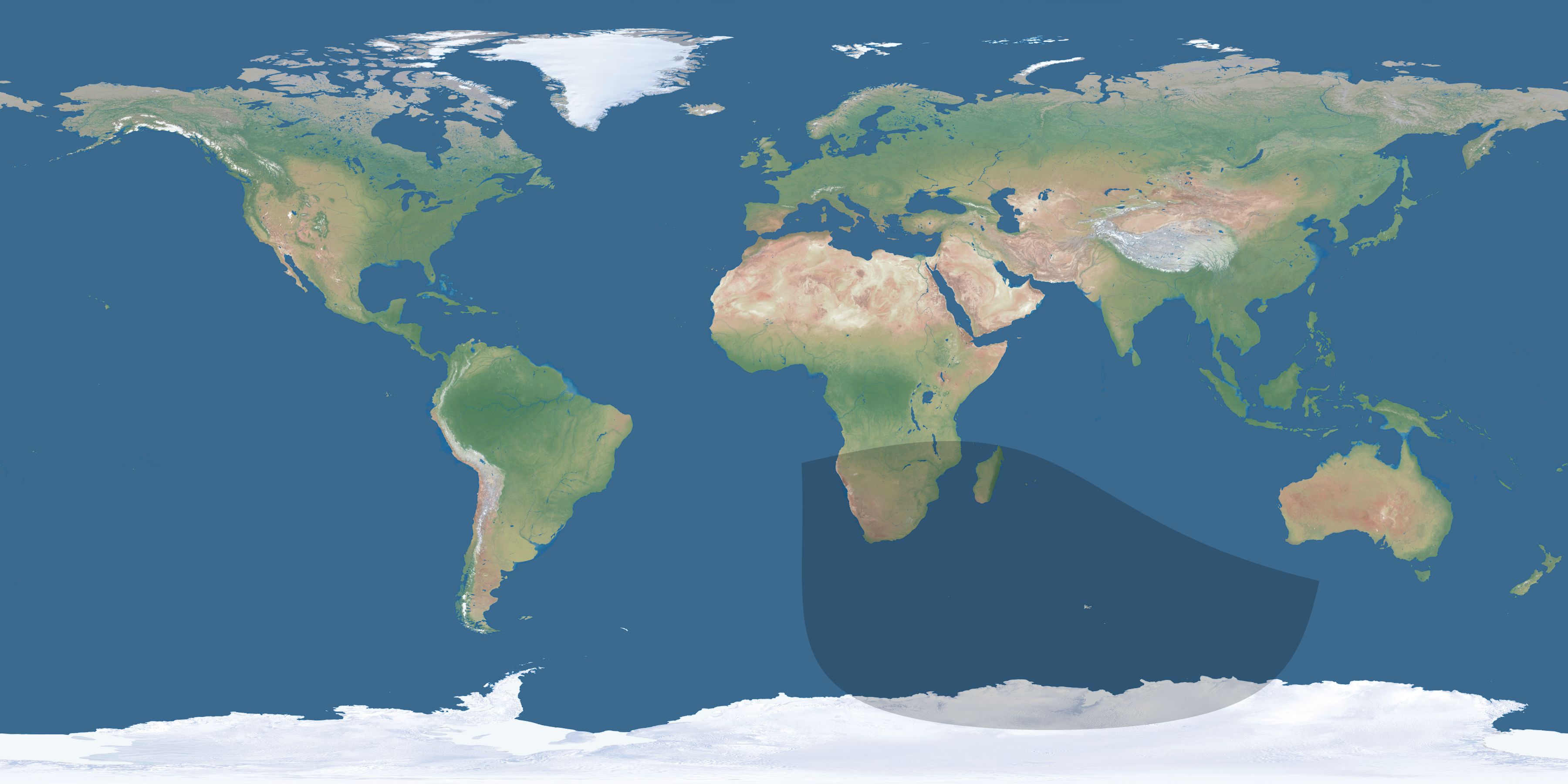 Map of the umbra and penumbra path of the solar eclipse of 08/09/1458